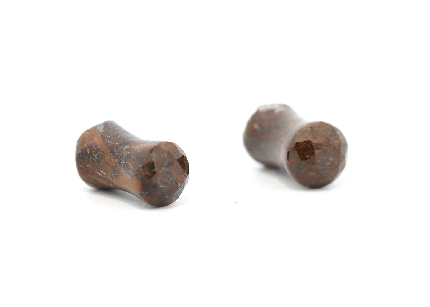 2g Double Flare Bronzonite Plugs