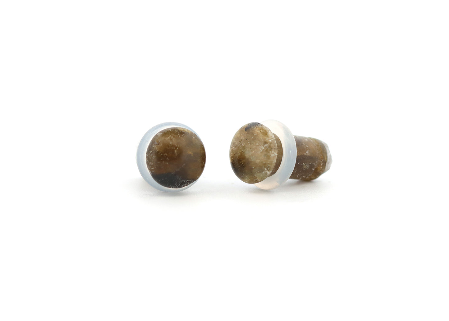 2g Single Flare Labradorite Plugs