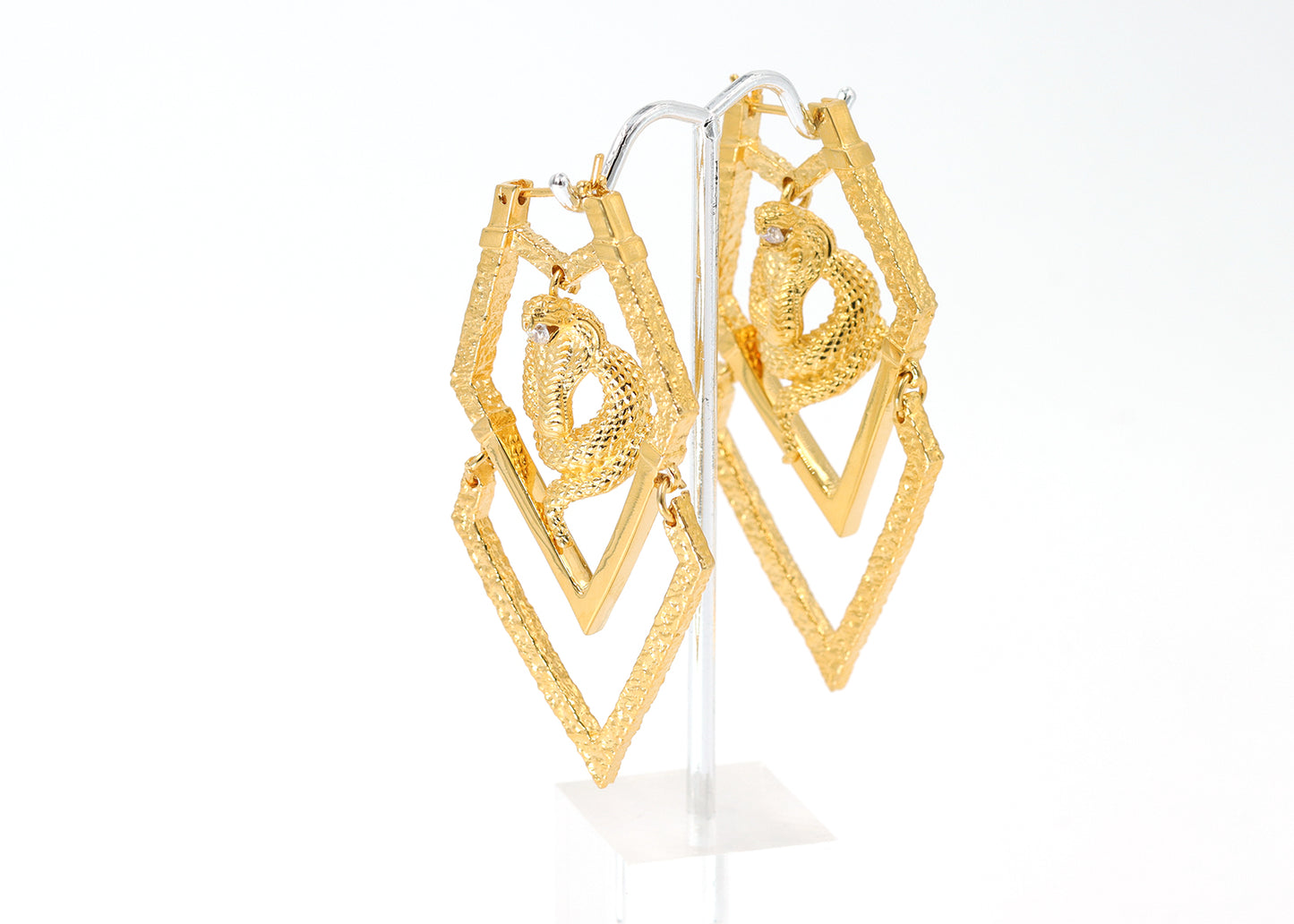 18g Abracadabra Snake Earrings