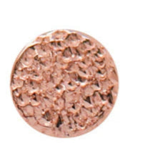 18g Threadless Glitter Disk in Gold