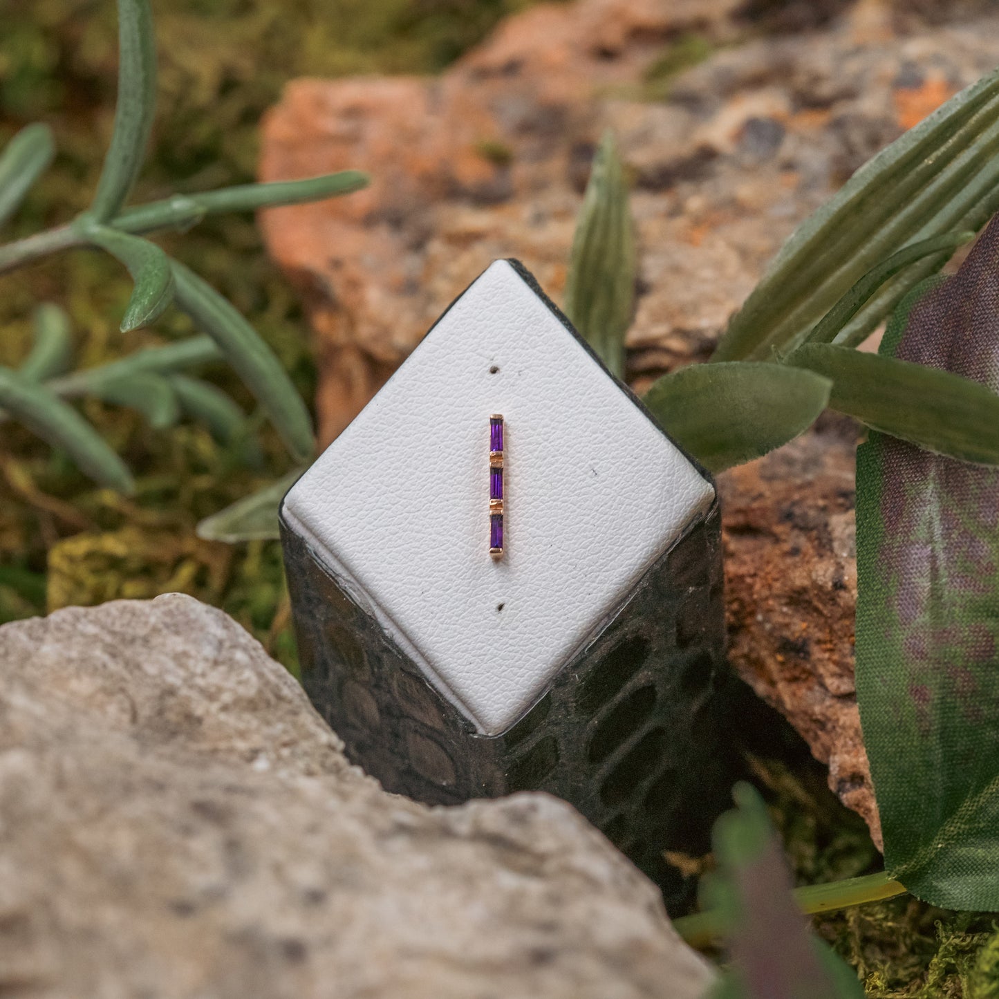 18g/16g BVLA Threaded Rosalia 3 in gen Amethyst