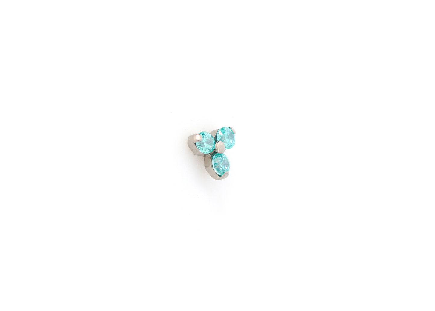 Titanium Mint Green Trinity Threadless End