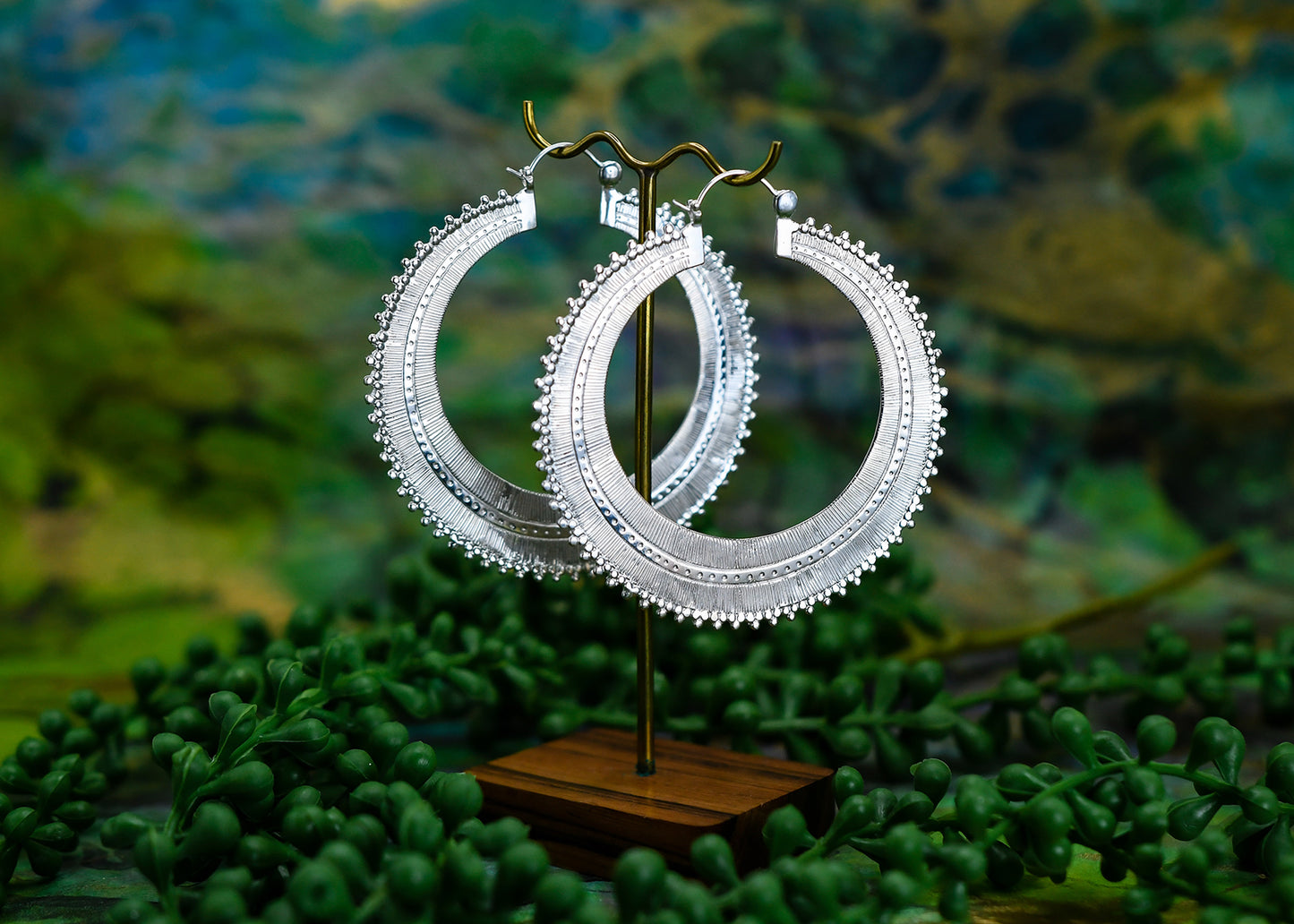 18g Afghan Ultra Hoops Earrings