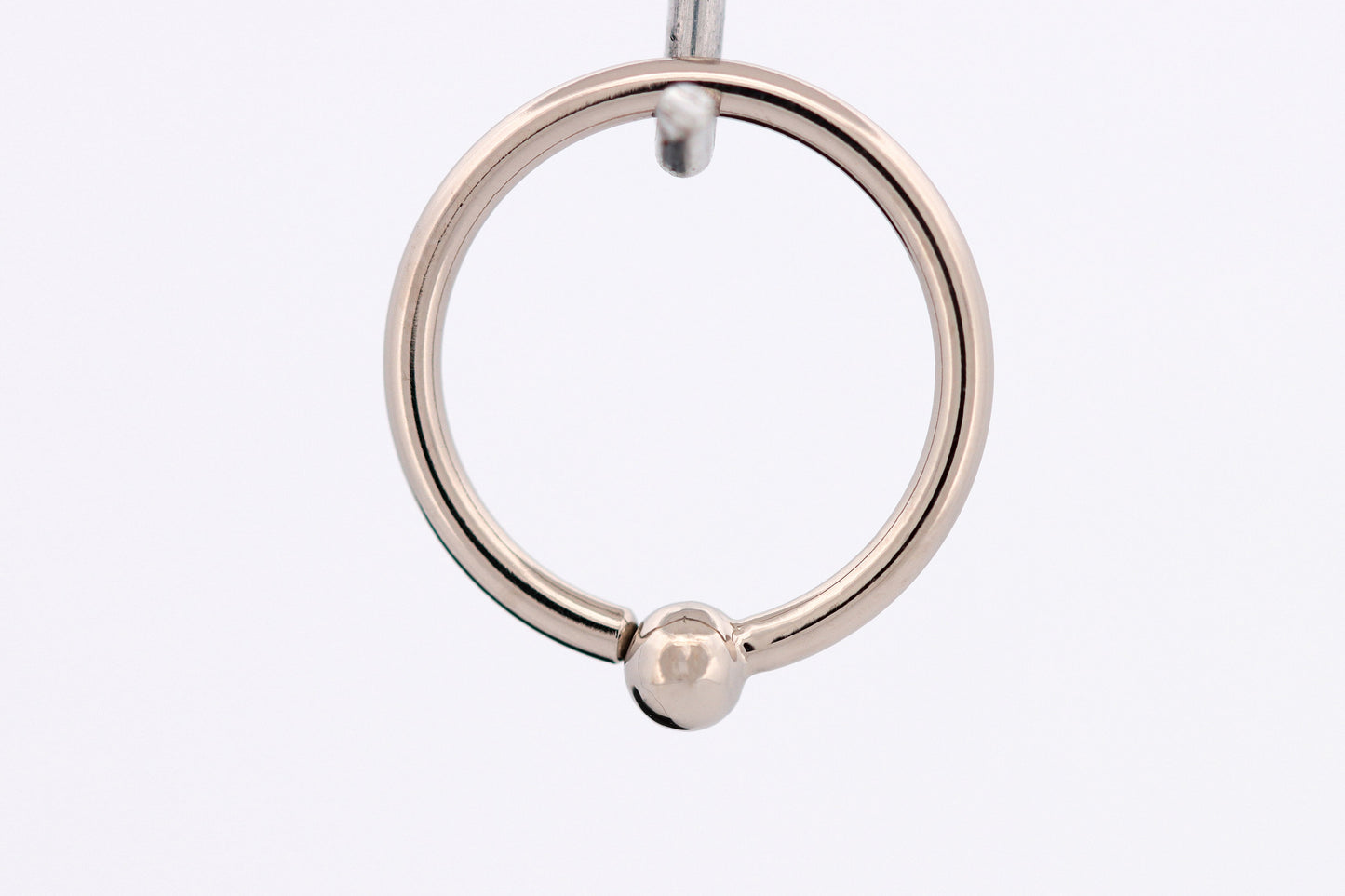 Anillos de cuentas fijas de oro