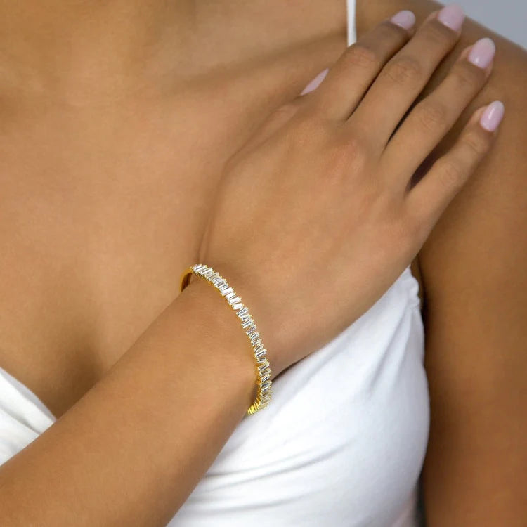 Brazalete tipo baguette de Zac