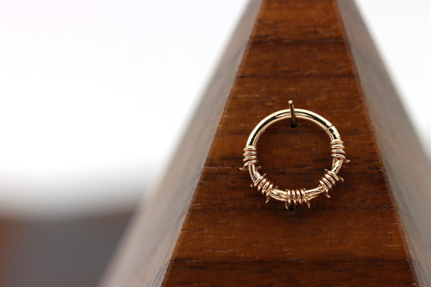 Barbed Wire Seam Ring - Born This Way Body Arts