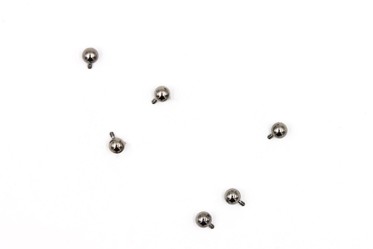 Titanium Threaded Ball - Born This Way Body Arts