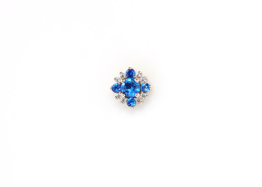 Marianna Sapphire Cubic Zirconia Threadless End