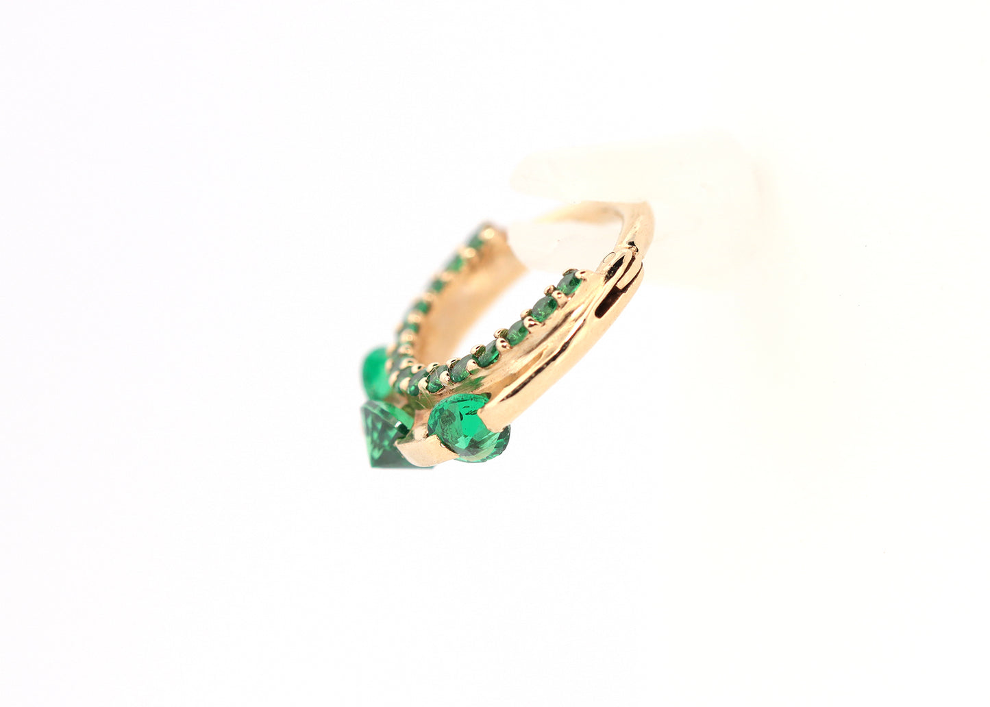 16g Gayana Emerald Cubic Zirconia Clicker