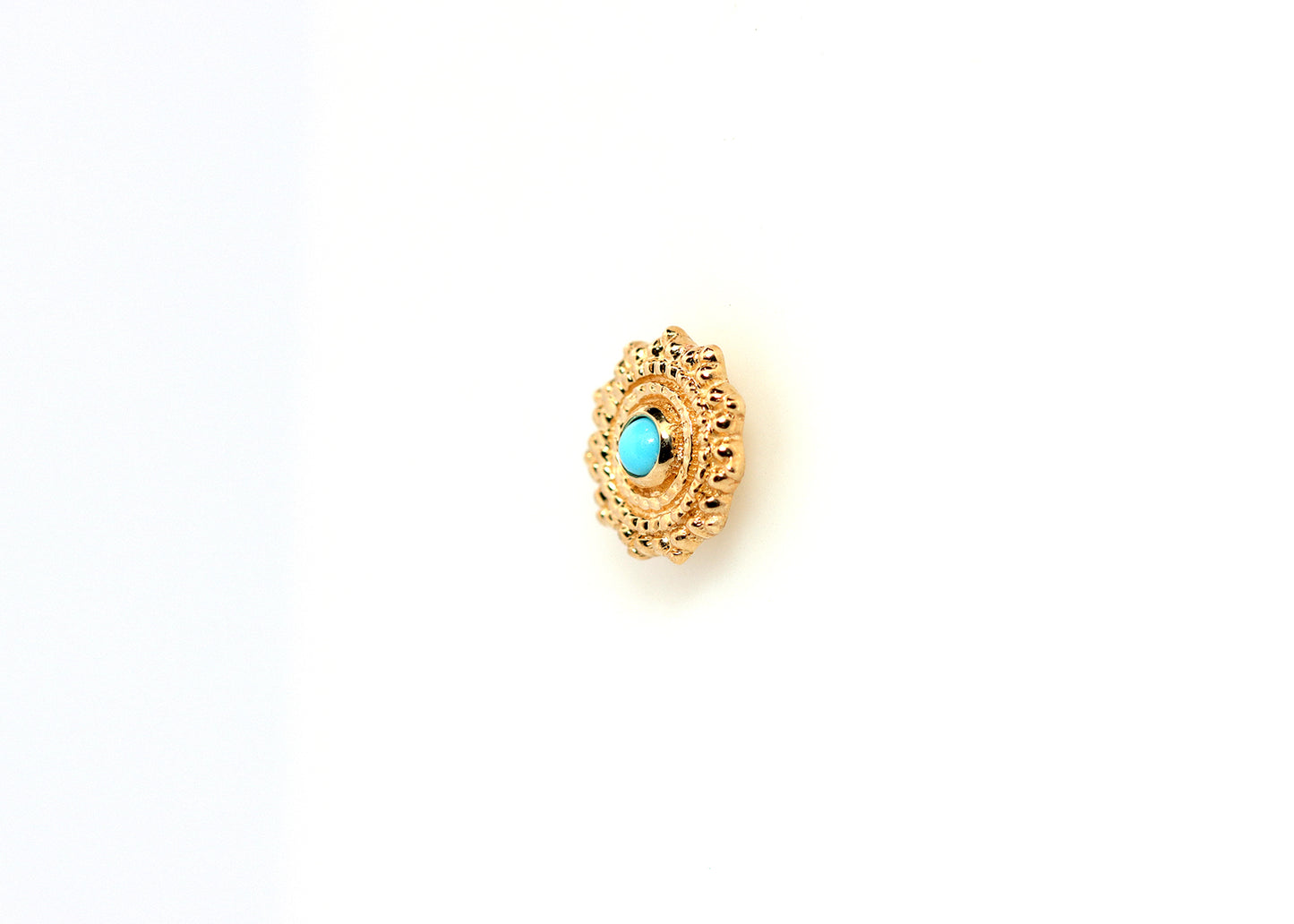 BVLA Afghan Turquoise Threadless End