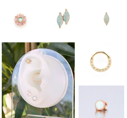 Yellow Gold & Opals Curated Collection