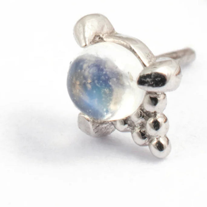 18g Threadless Jolene w/ Moonstone