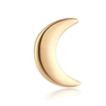 18g Threadless Ember Moon - Polished