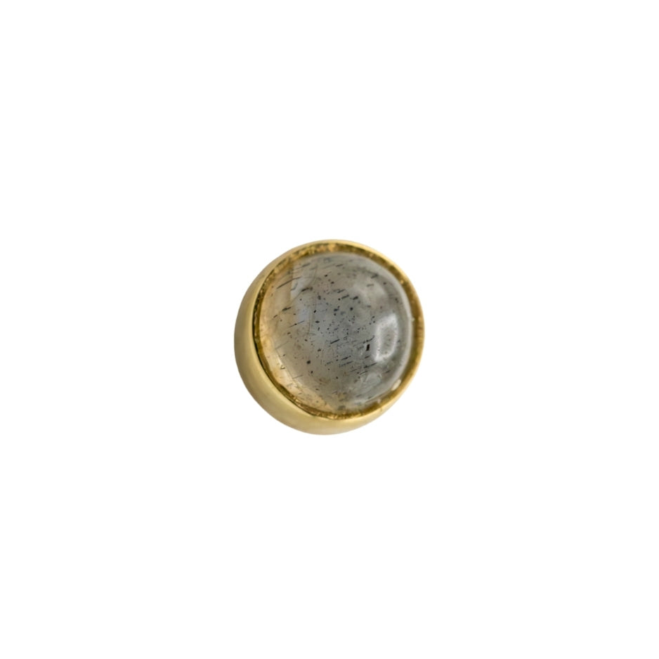 18g Threadless Labradorite Cabochon