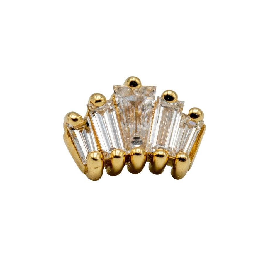 18g/16g BVLA Threaded Mini Ocean 5 w/ VS Diamonds