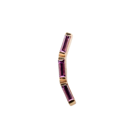 18g/16g BVLA Threaded Trix 3 w/ Genuine Rhodolite