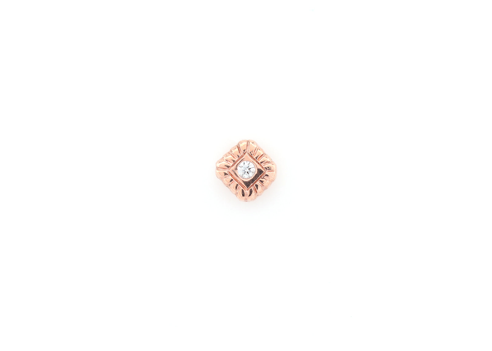 Threadless End Omega Omega 04 Genuine Diamond Center Threadless End – Born This Way Body Arts