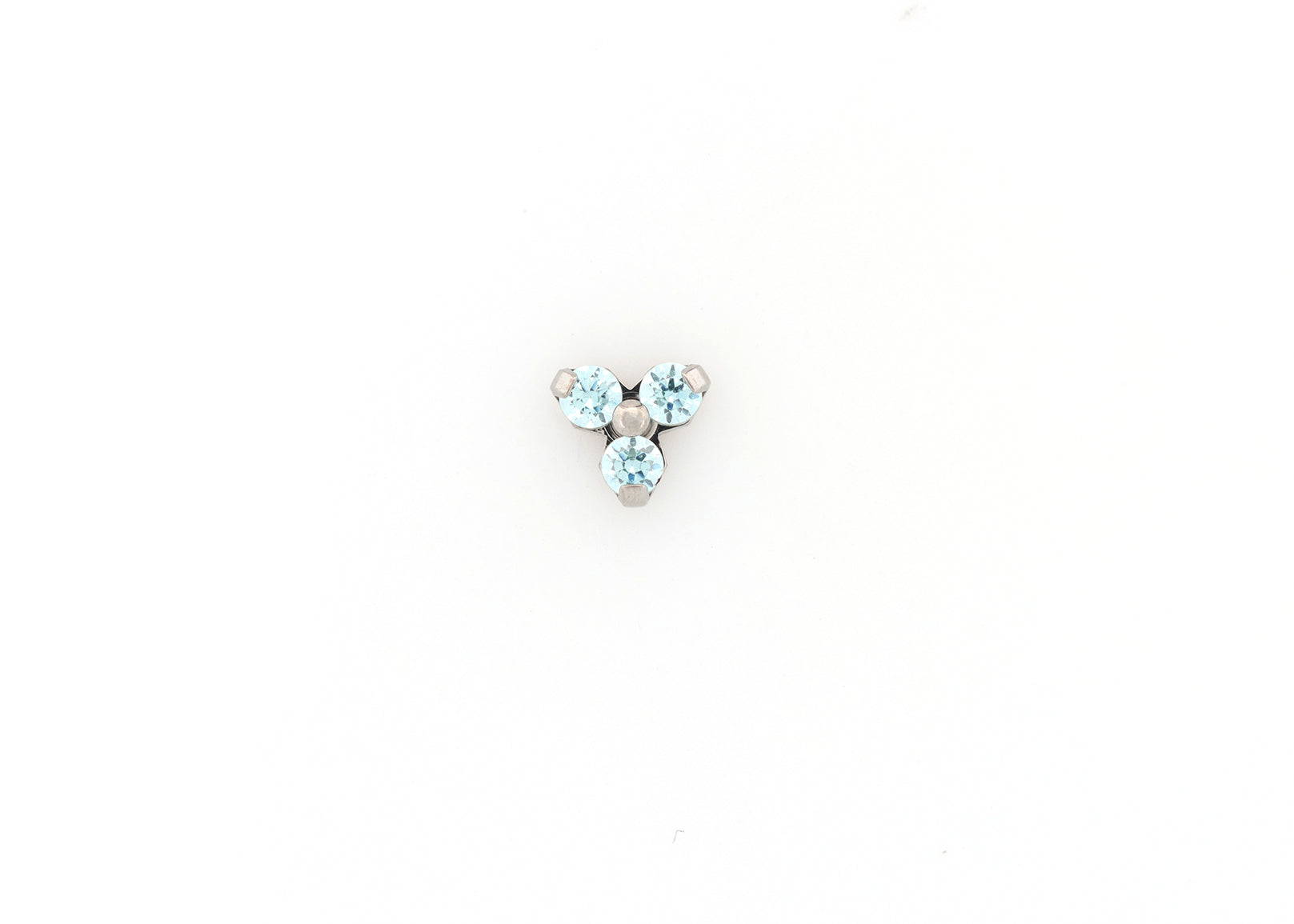 Titanium Frosty Mint Trinity Threadless End – Born This Way Body Arts