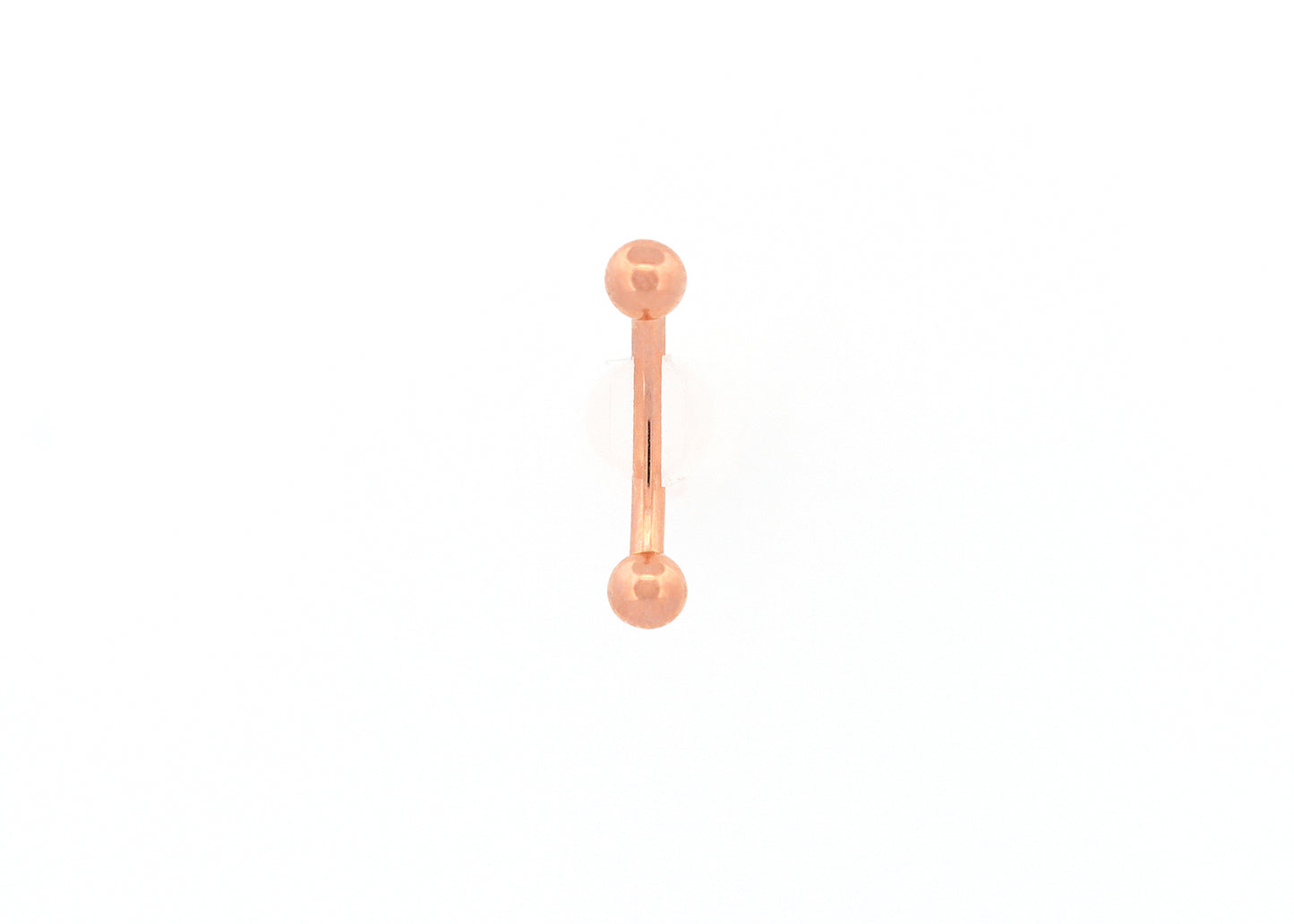 16g 14K Gold Curved Barbell