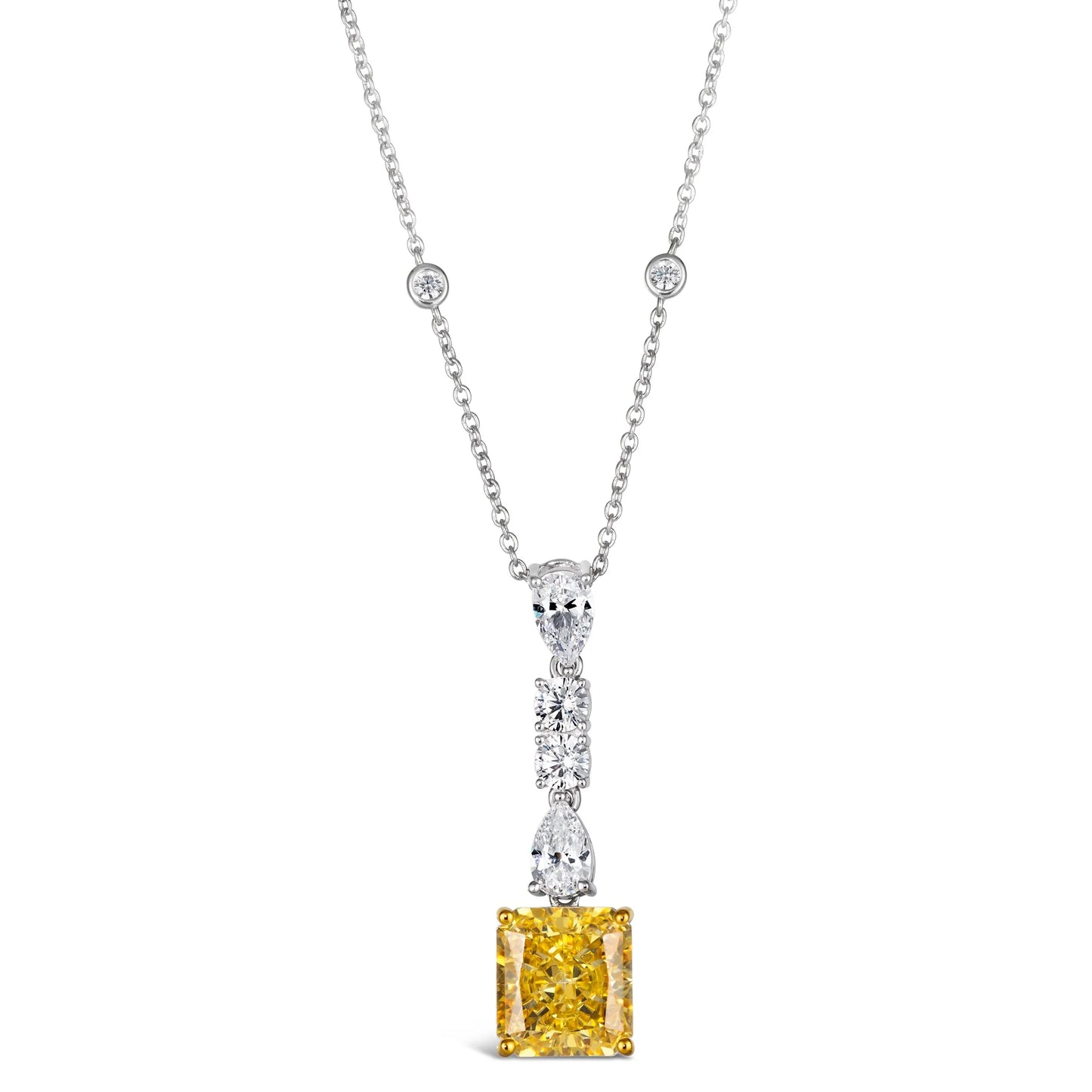 Angel Necklace - Canary Yellow