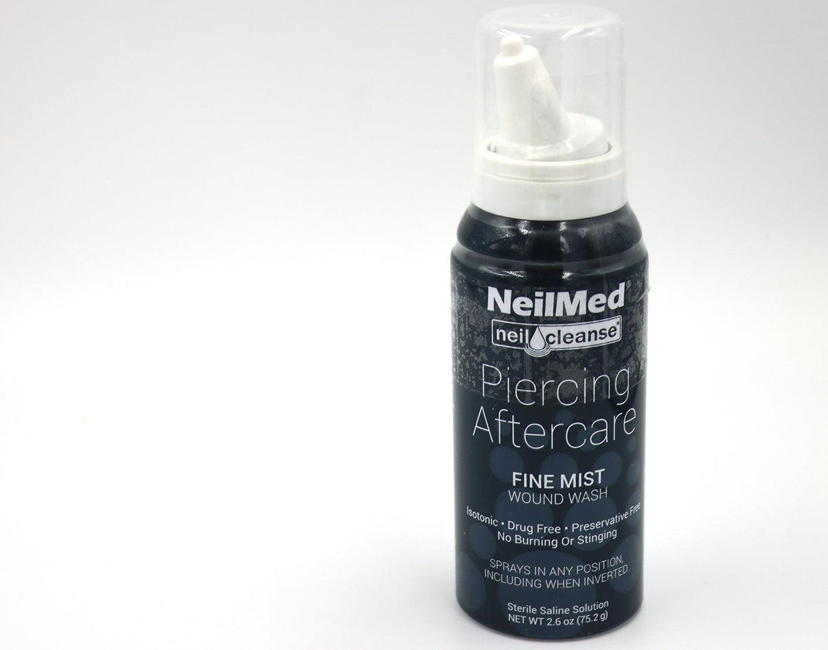 NeilMed NeilCleanse Fine Mist Wound Wash Piercing Aftercare Born This