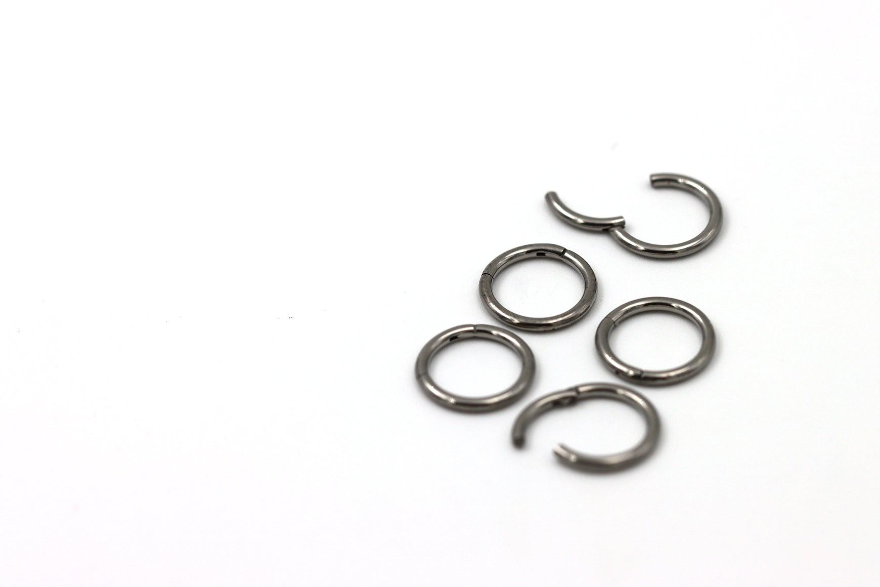 Clicker Key Rings Titanium Clicker Rings – Born This Way Body Arts